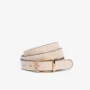 Cinturon Reversible Con Efecto Cocodrilo
