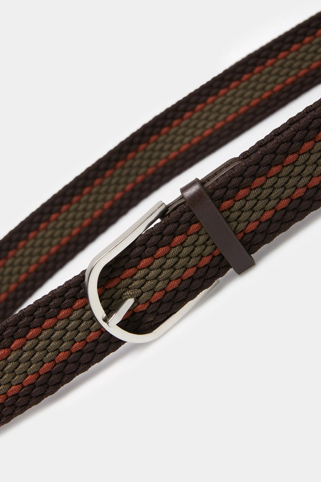 Cinturon Trenzado Stripes