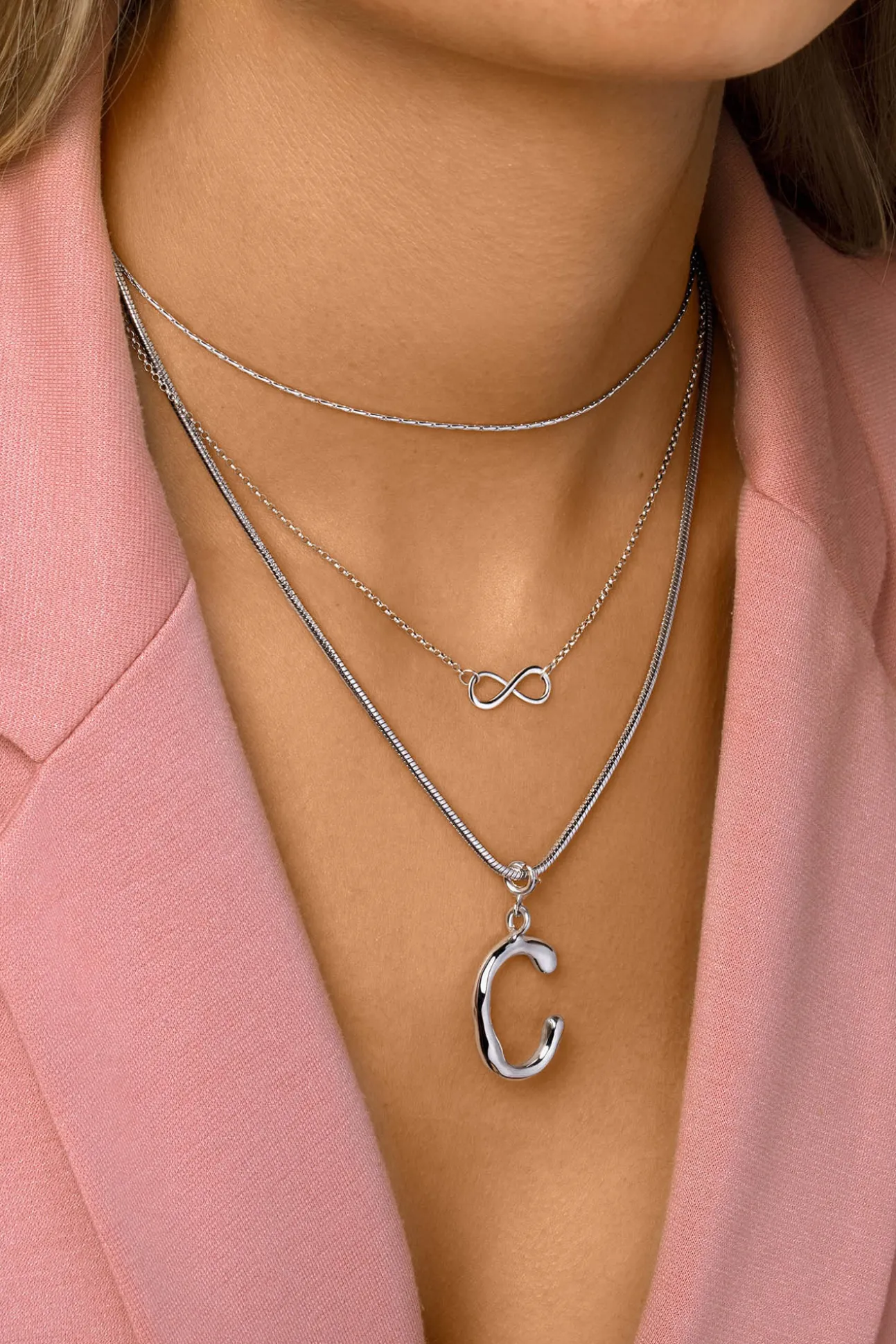Collar Infinito Plata