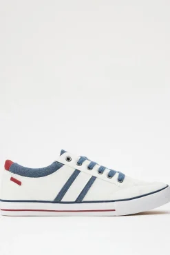 Deportiva Con Tejido Denim