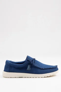 Deportiva Lona Lavada Elastico