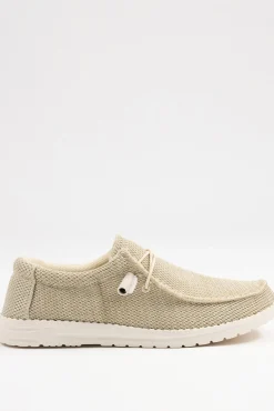 Deportiva Lona Lavada Elastico
