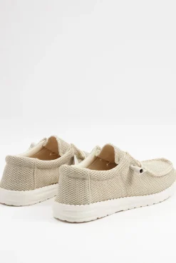 Deportiva Lona Lavada Elastico