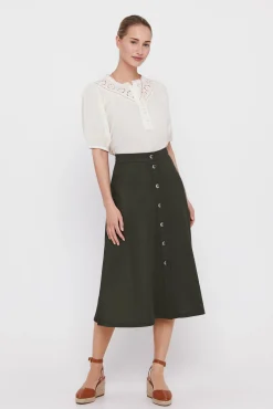Falda Capa Midi