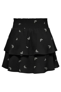 Falda Corta Fluida Volantes