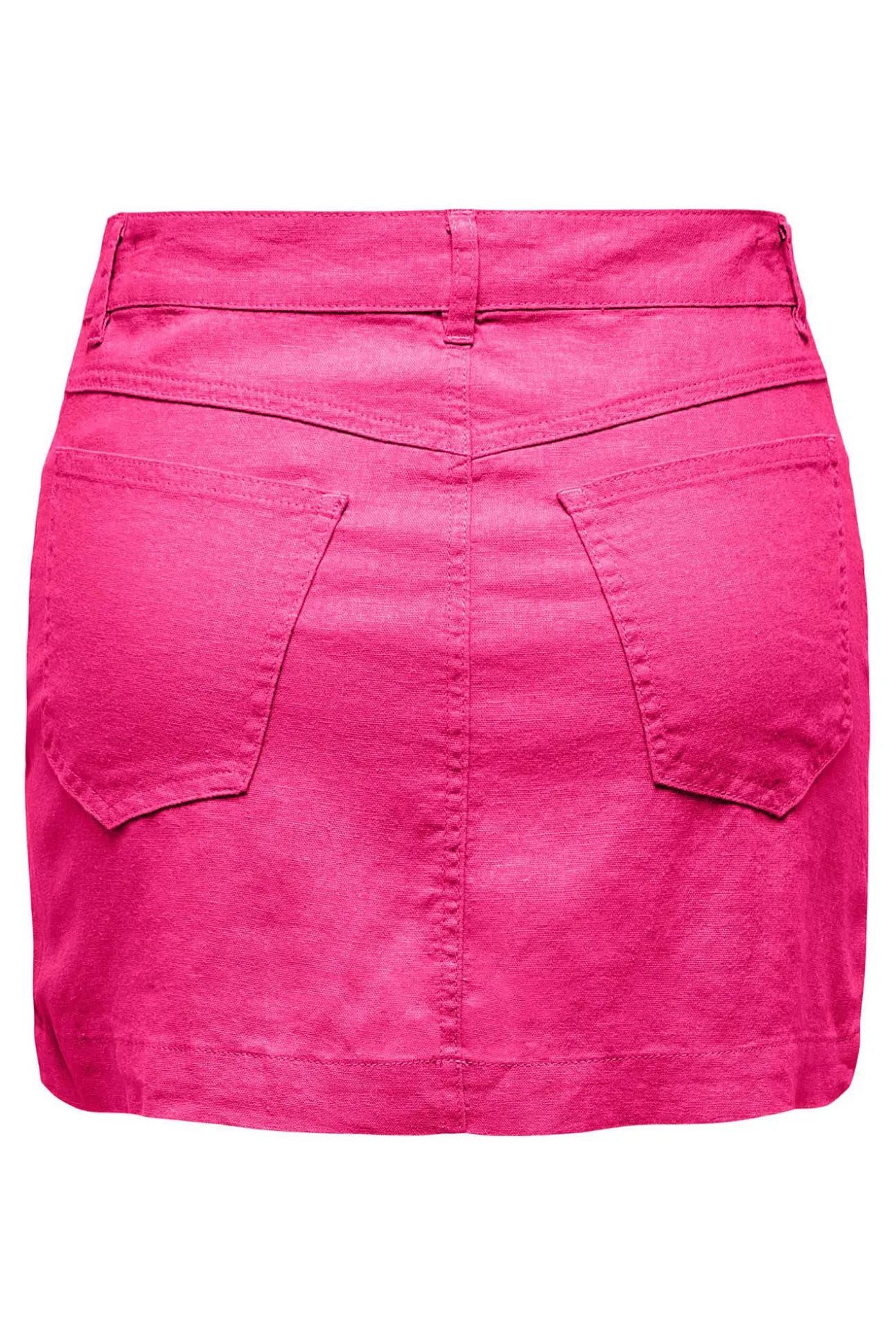Falda Corta Lino Algodon