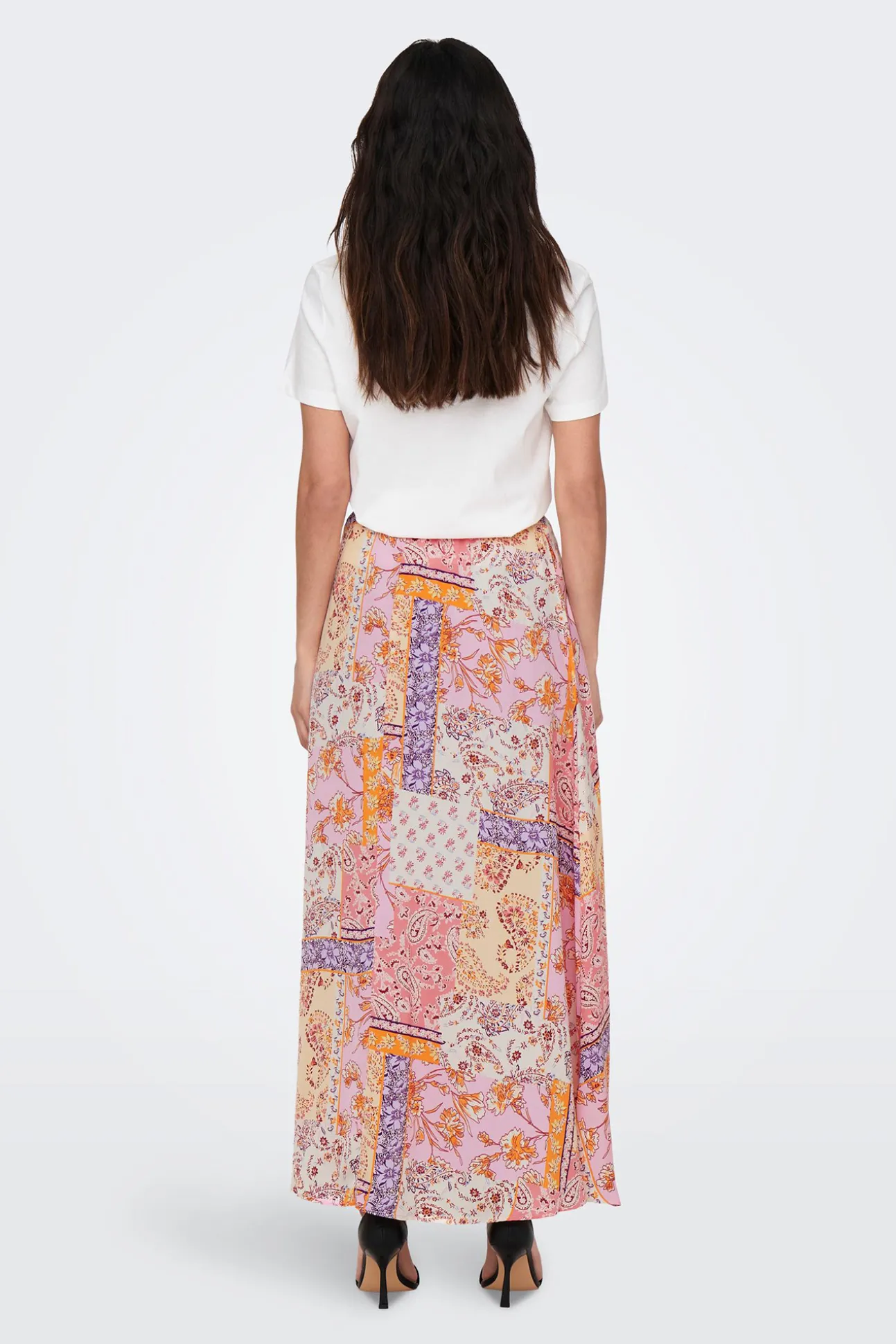 Falda Larga Estampada