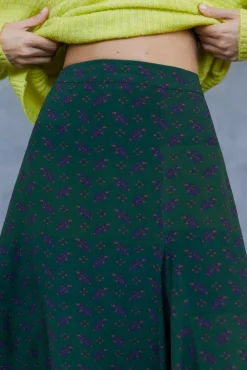 Falda Midi Estampada