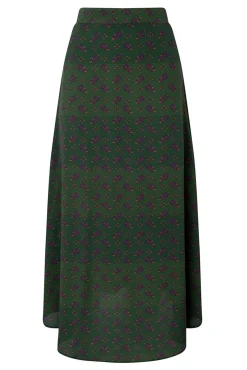 Falda Midi Estampada