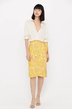 Falda Midi Estampada