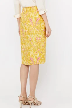 Falda Midi Estampada