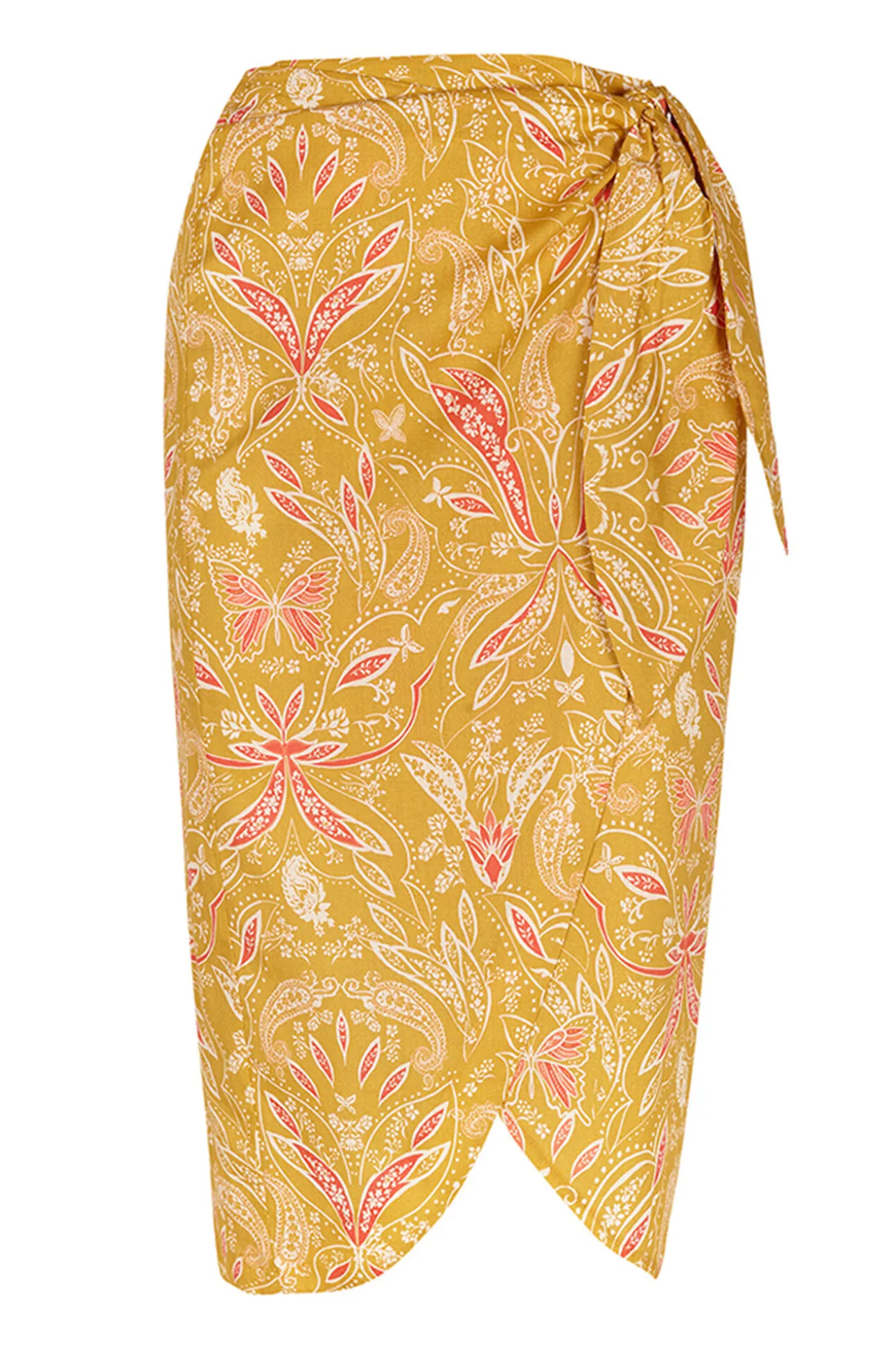 Falda Midi Estampada