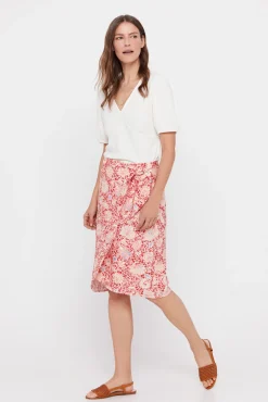 Falda Midi Estampada