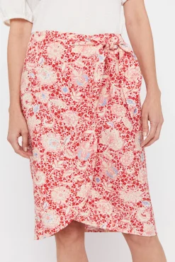 Falda Midi Estampada