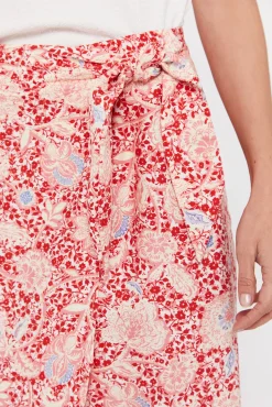 Falda Midi Estampada