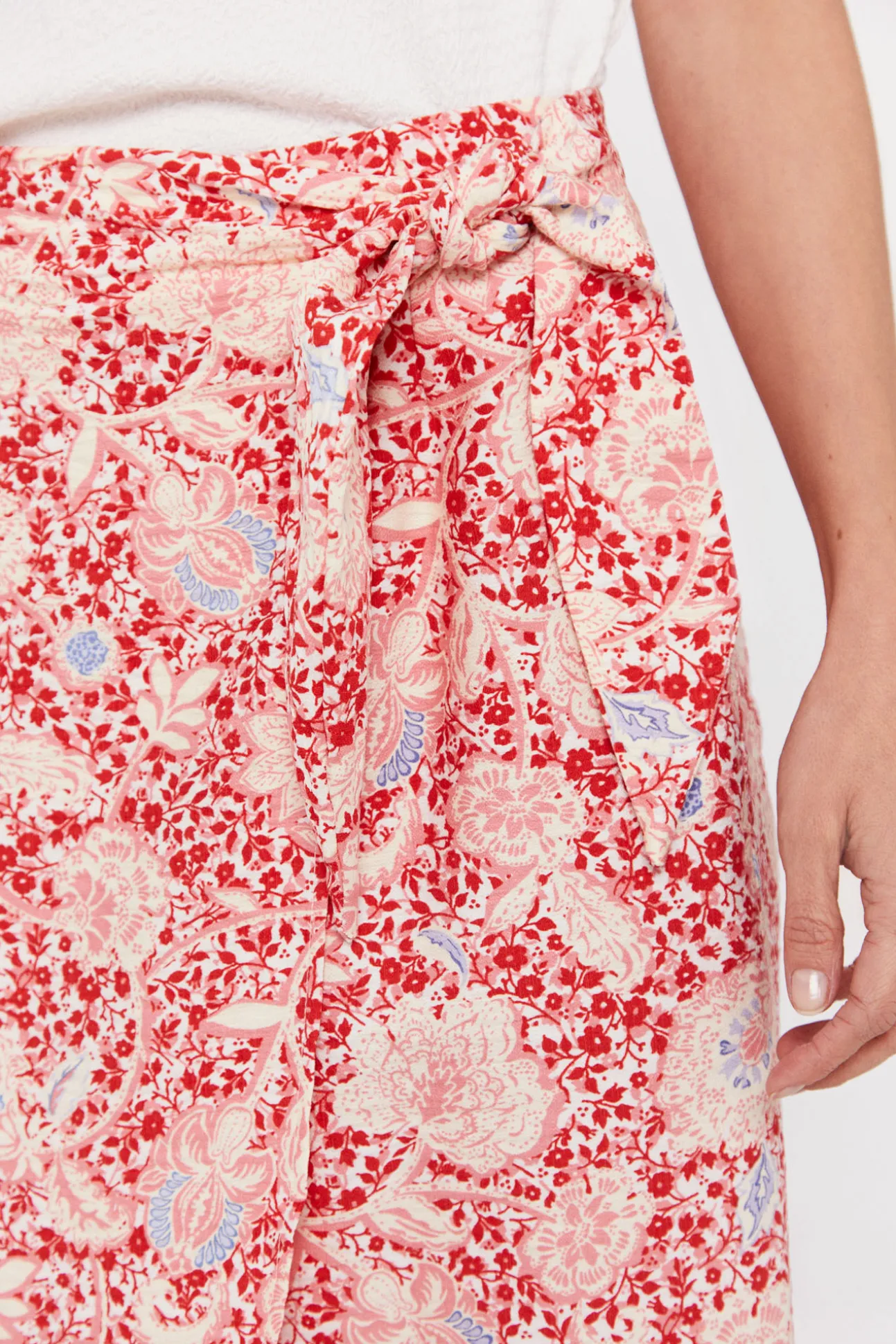 Falda Midi Estampada