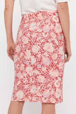 Falda Midi Estampada