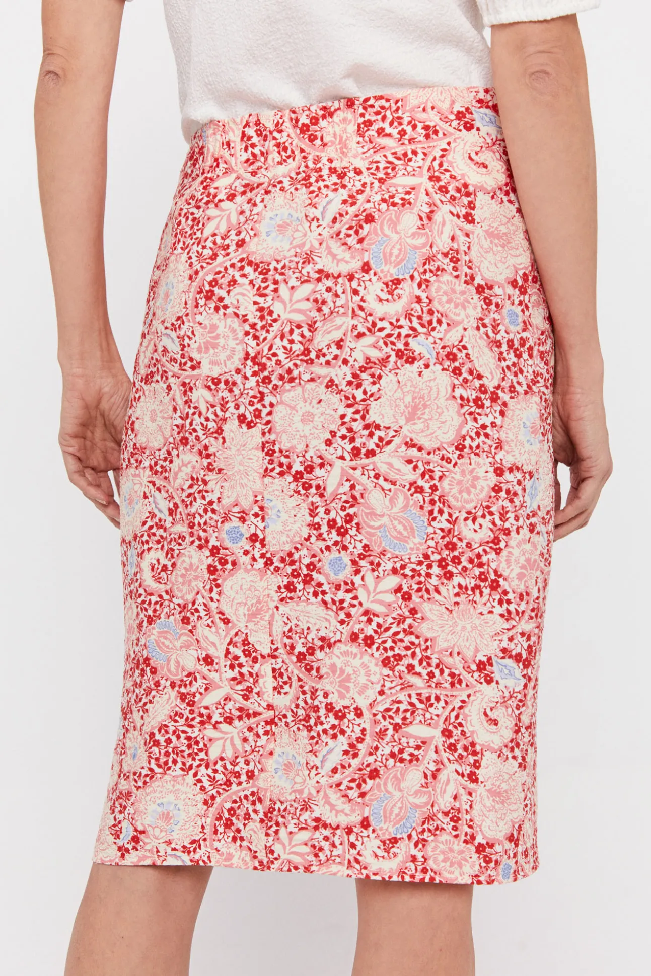 Falda Midi Estampada
