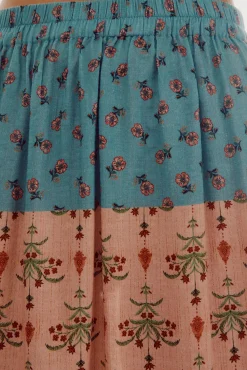 Falda Midi Estampada