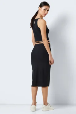 Falda Midi Negra