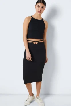Falda Midi Negra