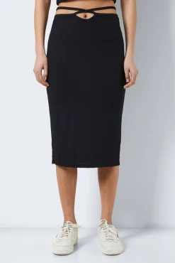 Falda Midi Negra