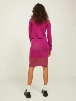 Falda Midi Punto