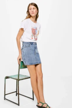 Falda Mini Denim