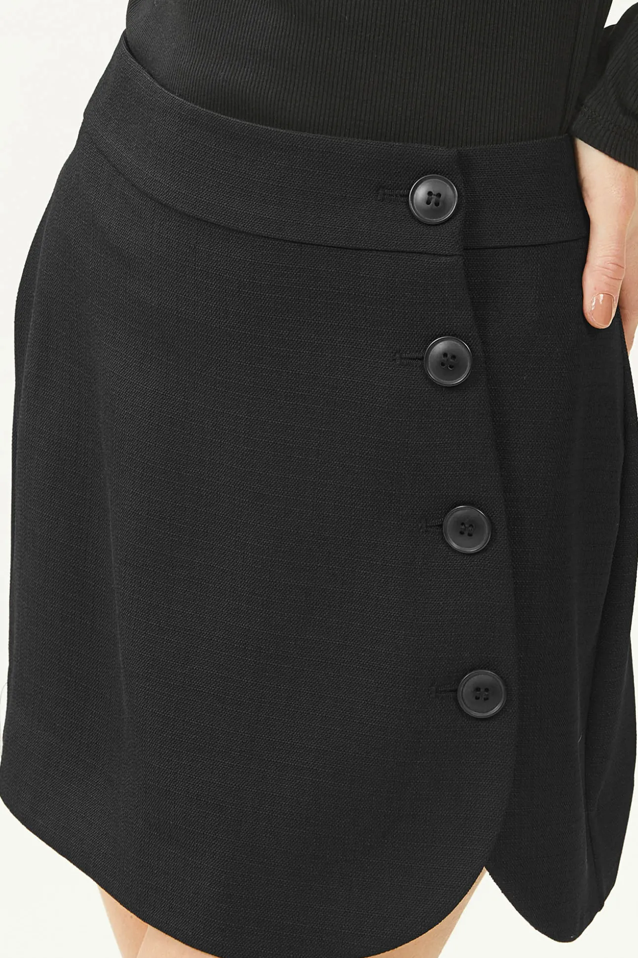 Falda Pantalon De Polipiel