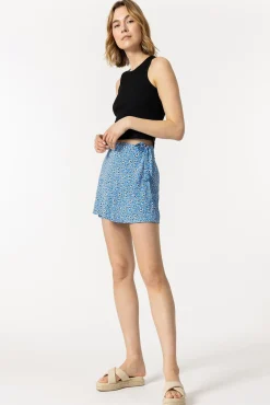 Falda Shorts Fluida Estampado Floral