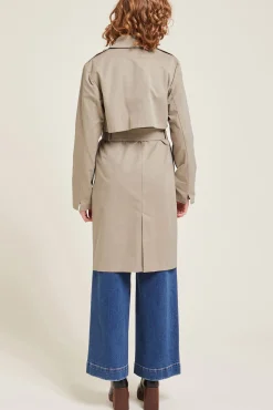 Gabardina Con Cinturon