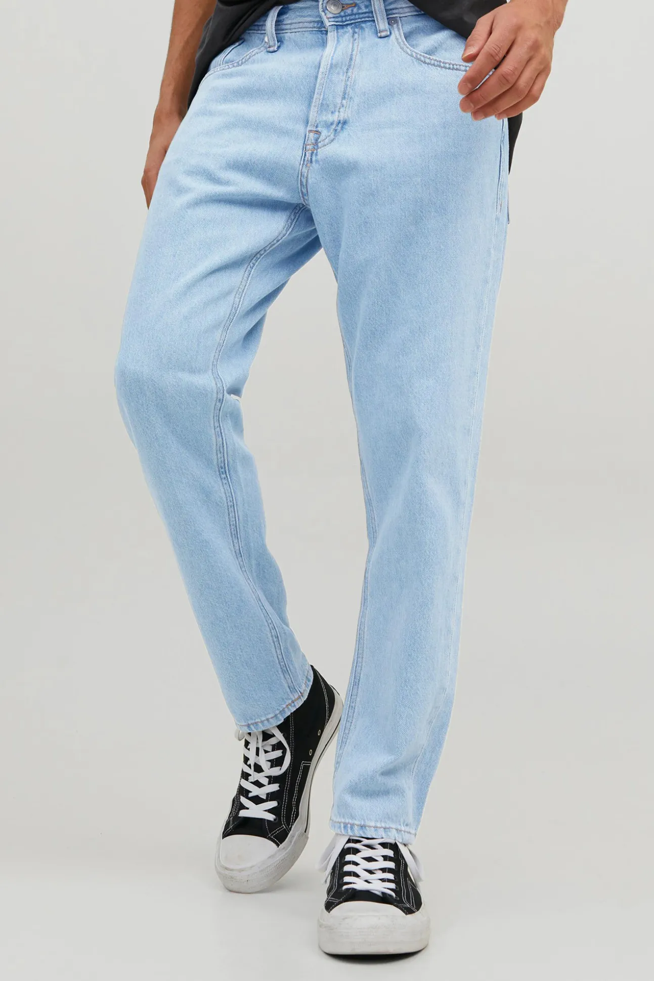 Jeans Frank Azul Claro Cropped