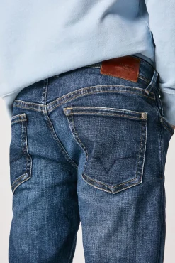 Jeans Hatch De Corte Ajustado Y Cintura Baja