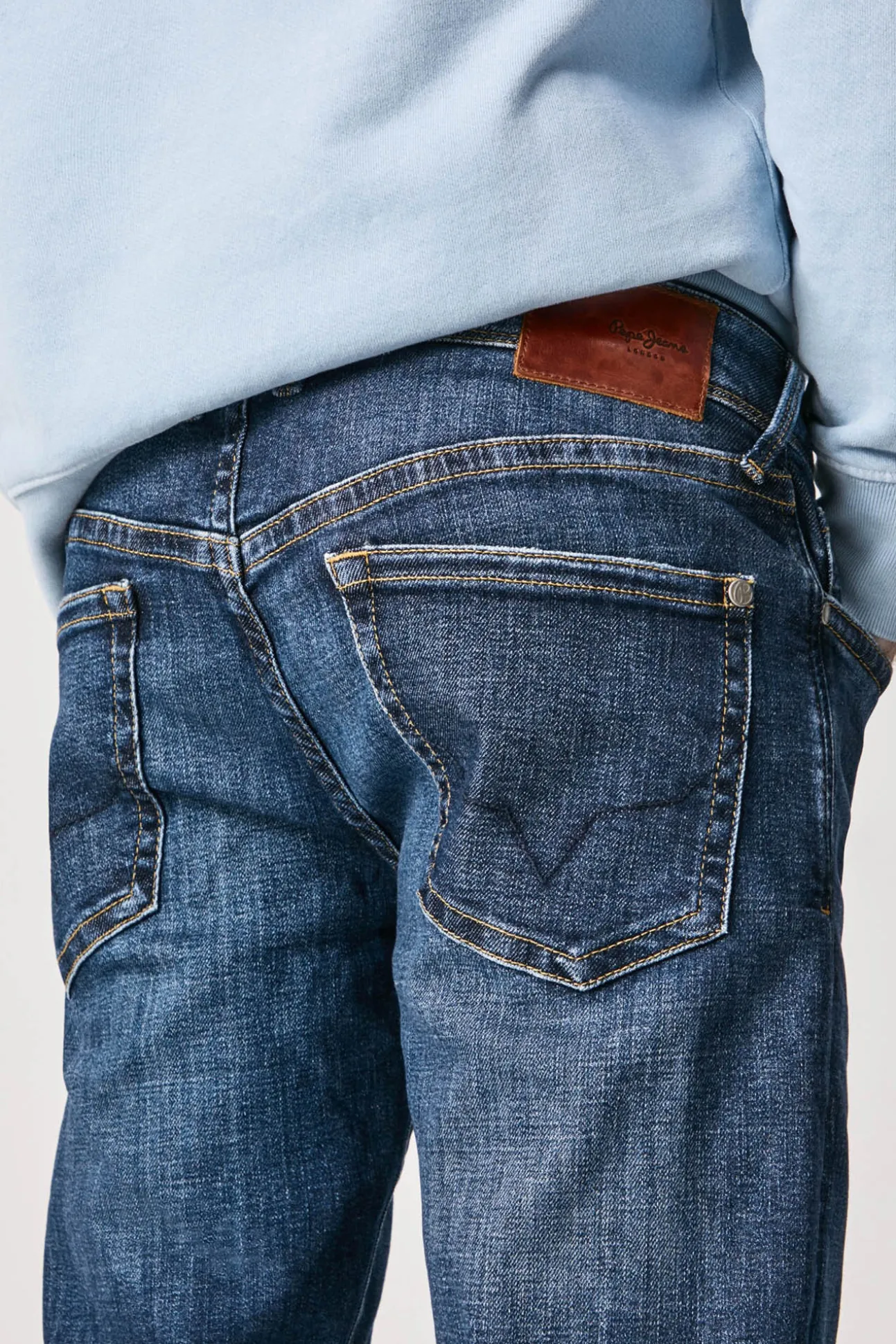 Jeans Hatch De Corte Ajustado Y Cintura Baja