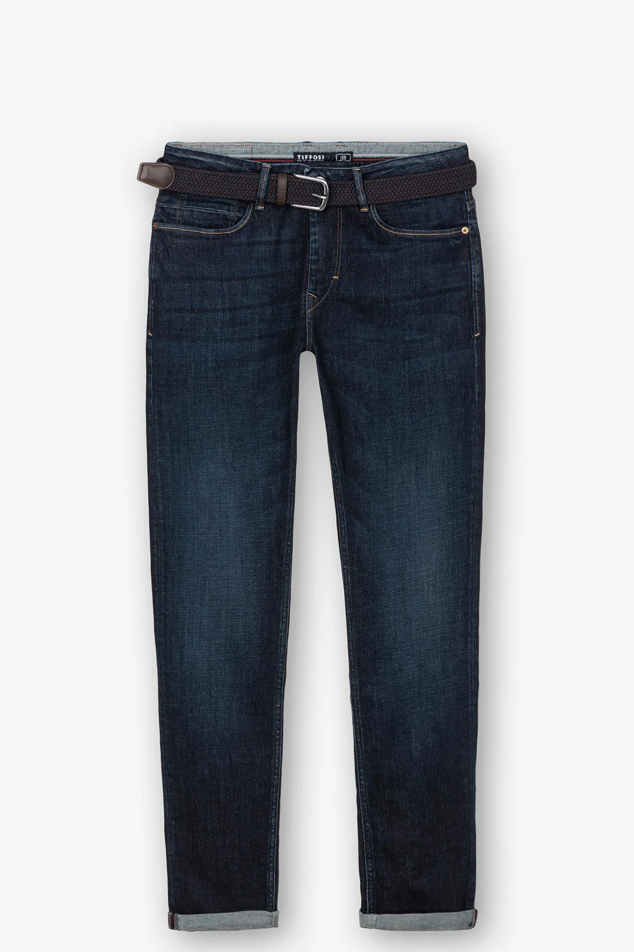 Jeans Leo Comfort Fit Con Cinturon