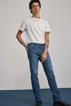 Jeans Regular Lavado Medio