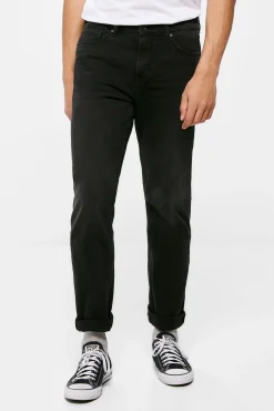 Jeans Regular Negro Lavado