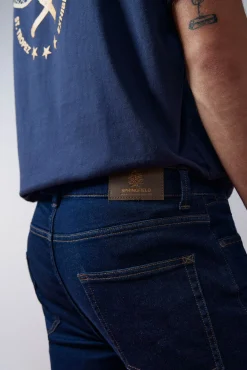 Jeans Skinny Lavado Desencolado