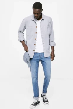Jeans Skinny Lavado Medio