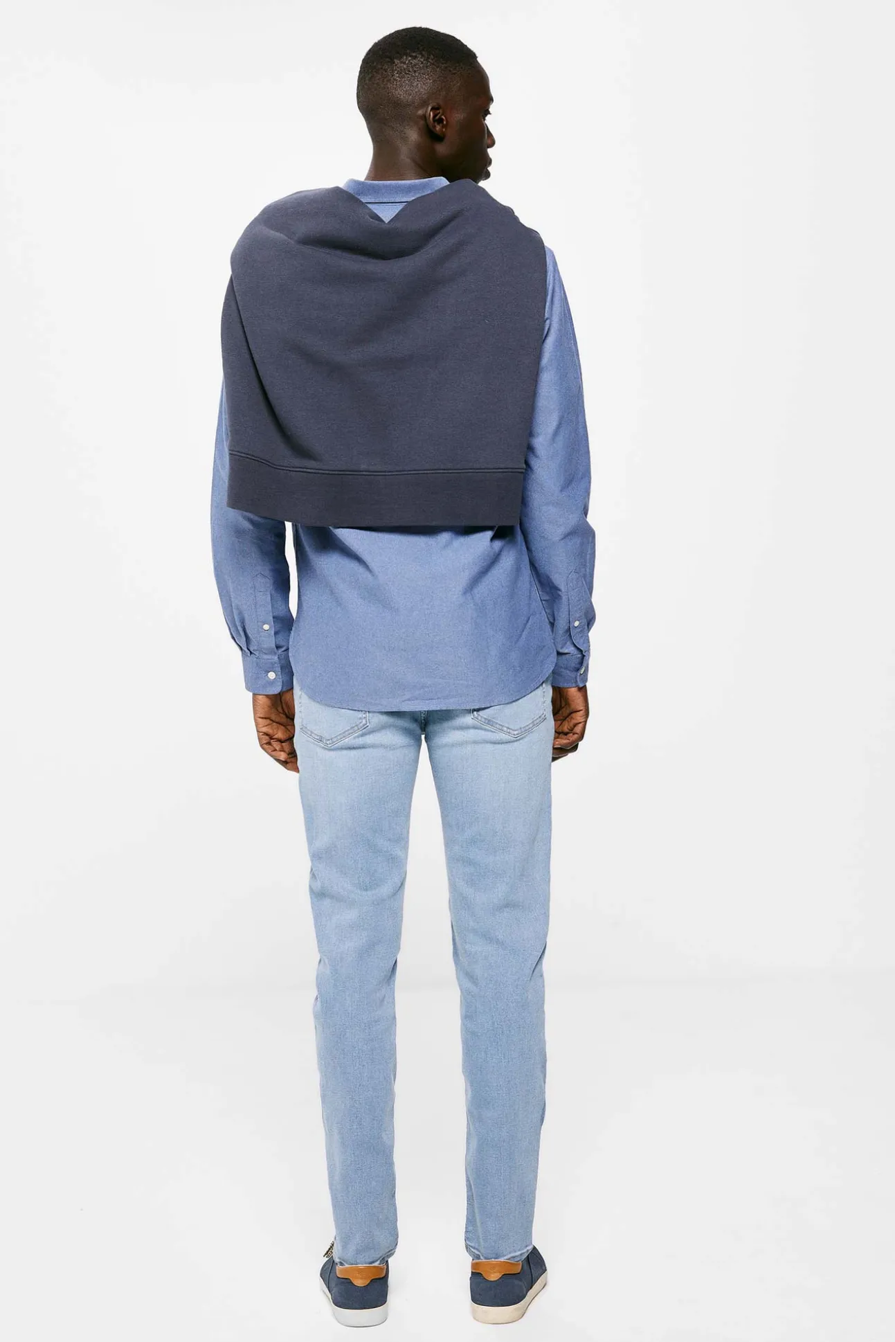 Jeans Skinny Lavado Medio Claro