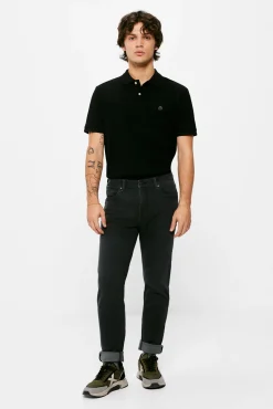 Jeans Skinny Negro Lavado