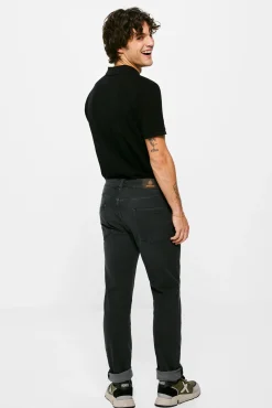 Jeans Skinny Negro Lavado