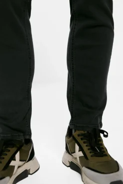 Jeans Skinny Negro Lavado