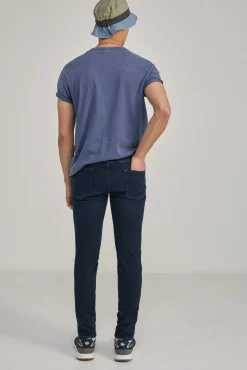 Jeans Skinny Oscuro Lavado