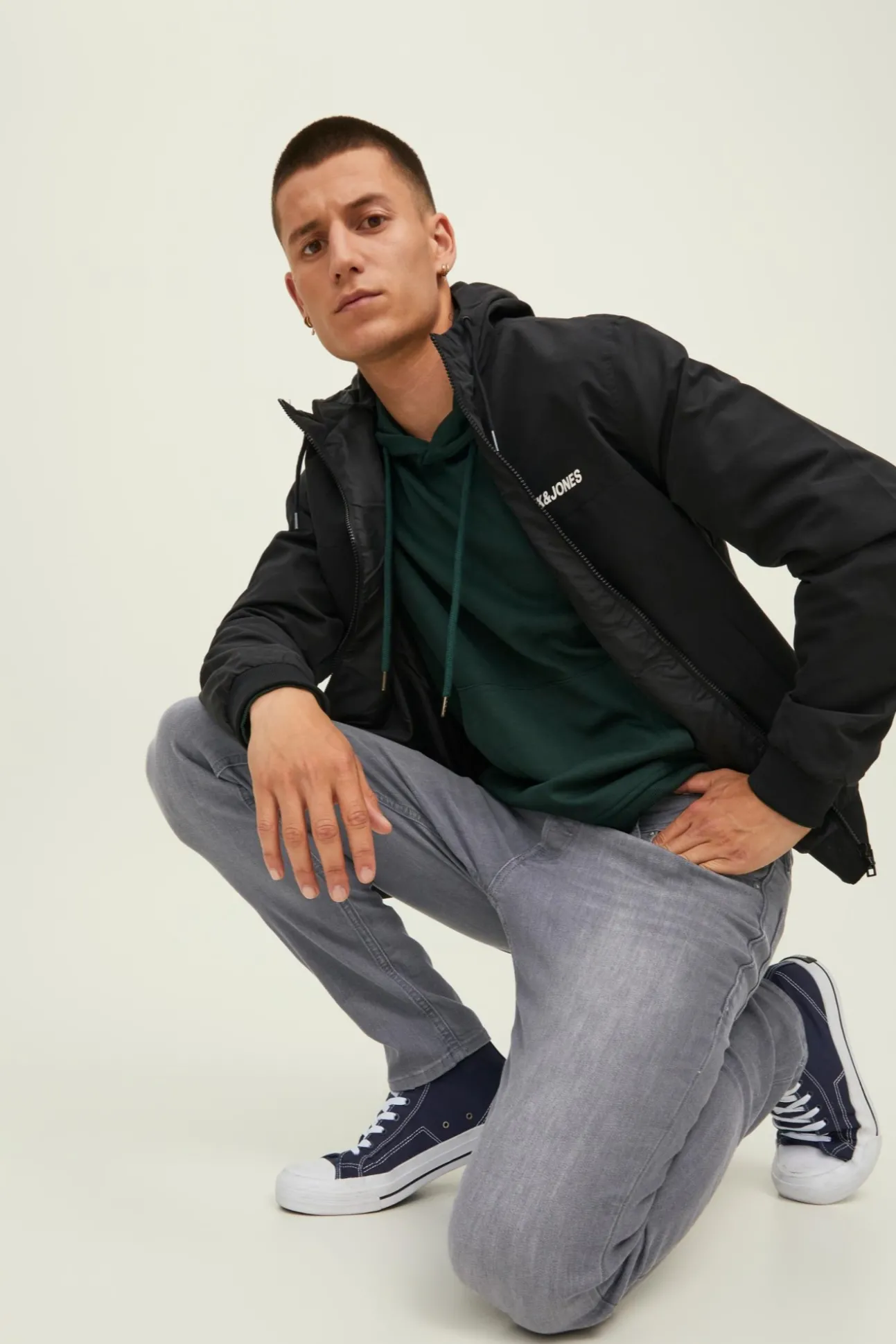 Jeans Slim Glenn Gris