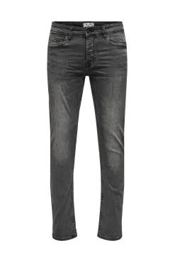 Jeans Slim Gris Oscuro