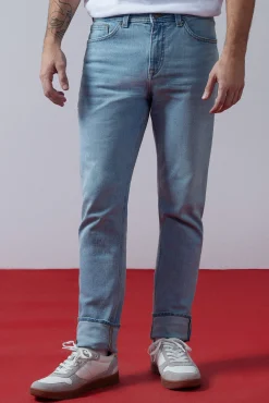 Jeans Slim Lavado Claro