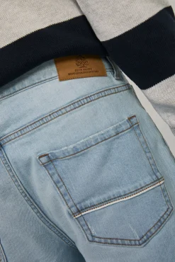 Jeans Slim Lavado Claro