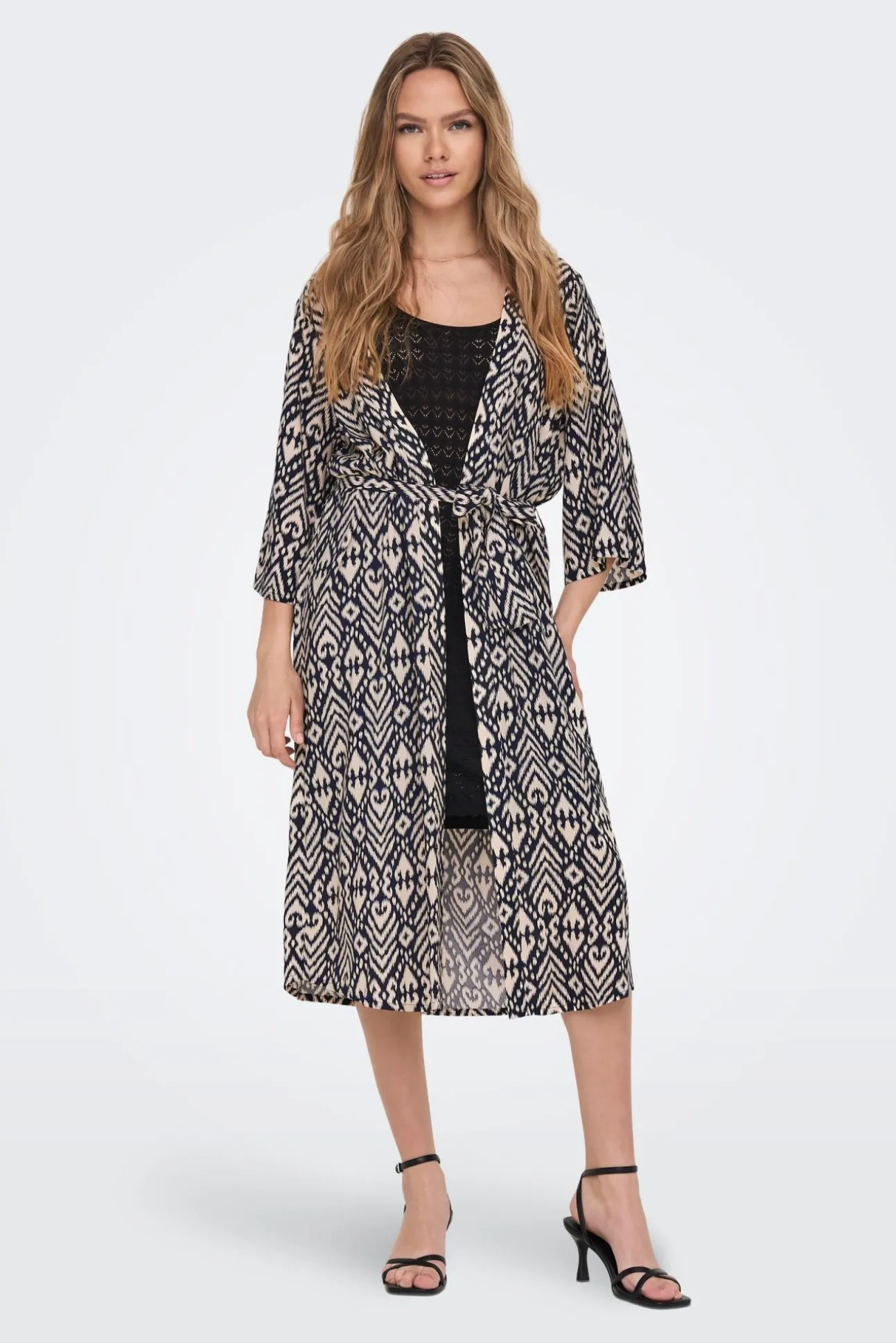 Kimono Largo Estampado