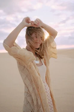 Kimono Punto Calado